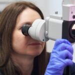 Examining the ear for ear wax removal