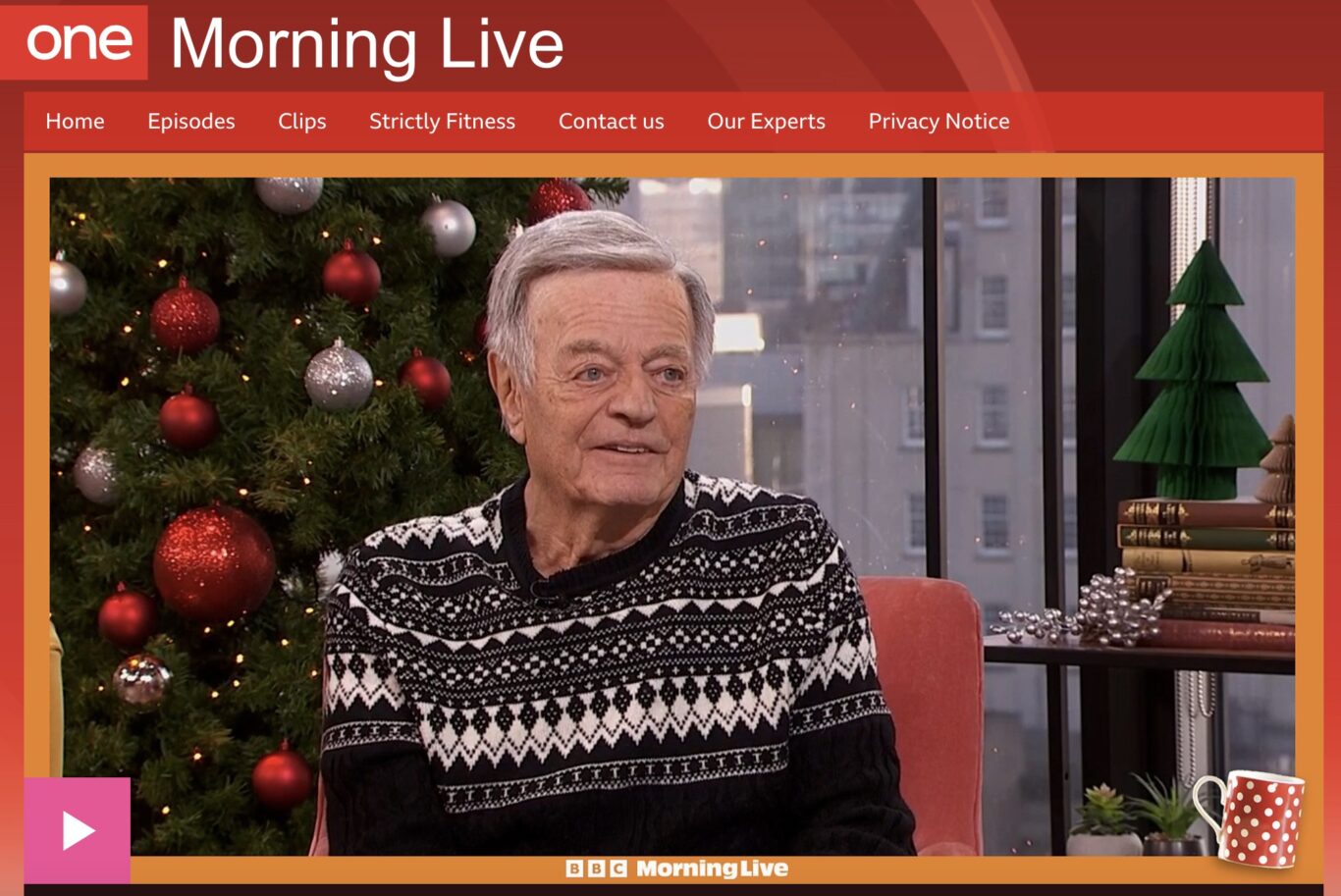 Tony Blackburn talks about Hearing Loss at Christmas